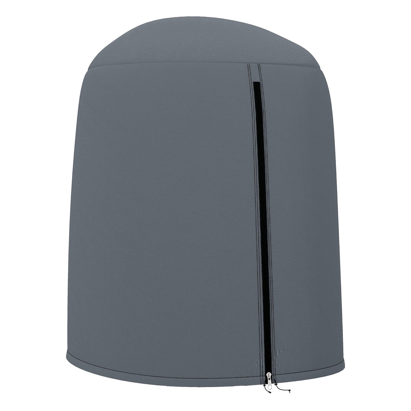 Hanging Egg Chair Cover, Outdoor Single Swing Chair Cover, Waterproof Anti-dust Furniture Protector with Zipper, 420D Oxford Fabric for Φ128 x 190H cm Stand, Grey