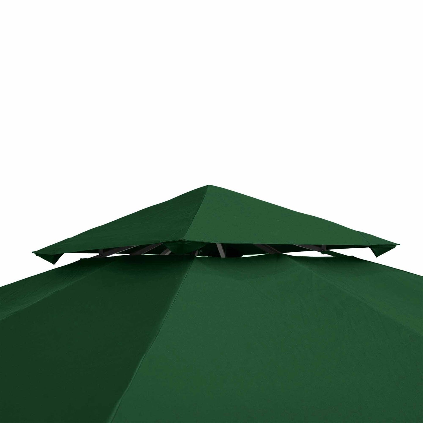 3 x 3(m) Gazebo Canopy Roof Top Replacement Cover Spare Part Dark Green (TOP COVER ONLY)