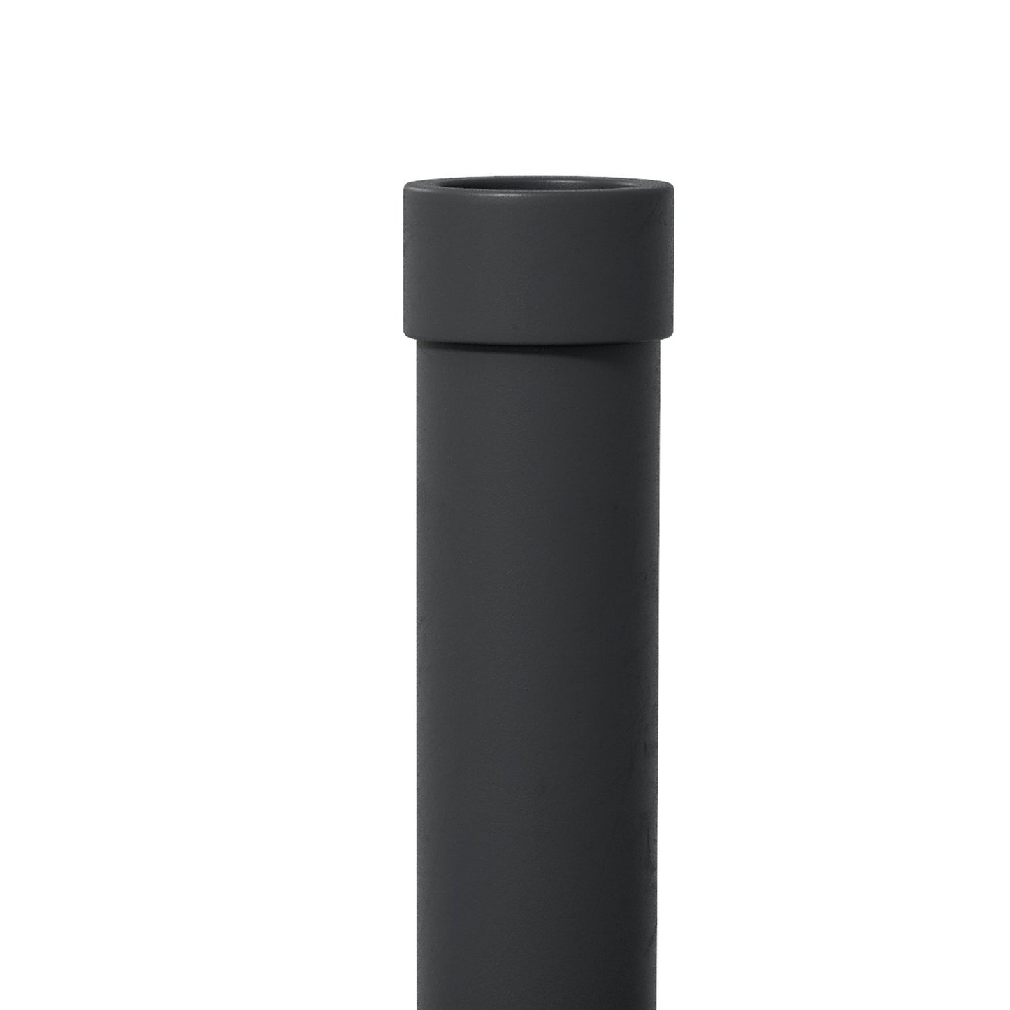 15kg Concrete Parasol Base, Heavy Duty Patio Umbrella Stand with Grip Handle, 46.5cm Round Garden Parasol Holder for 24 to 38mm Poles, Black