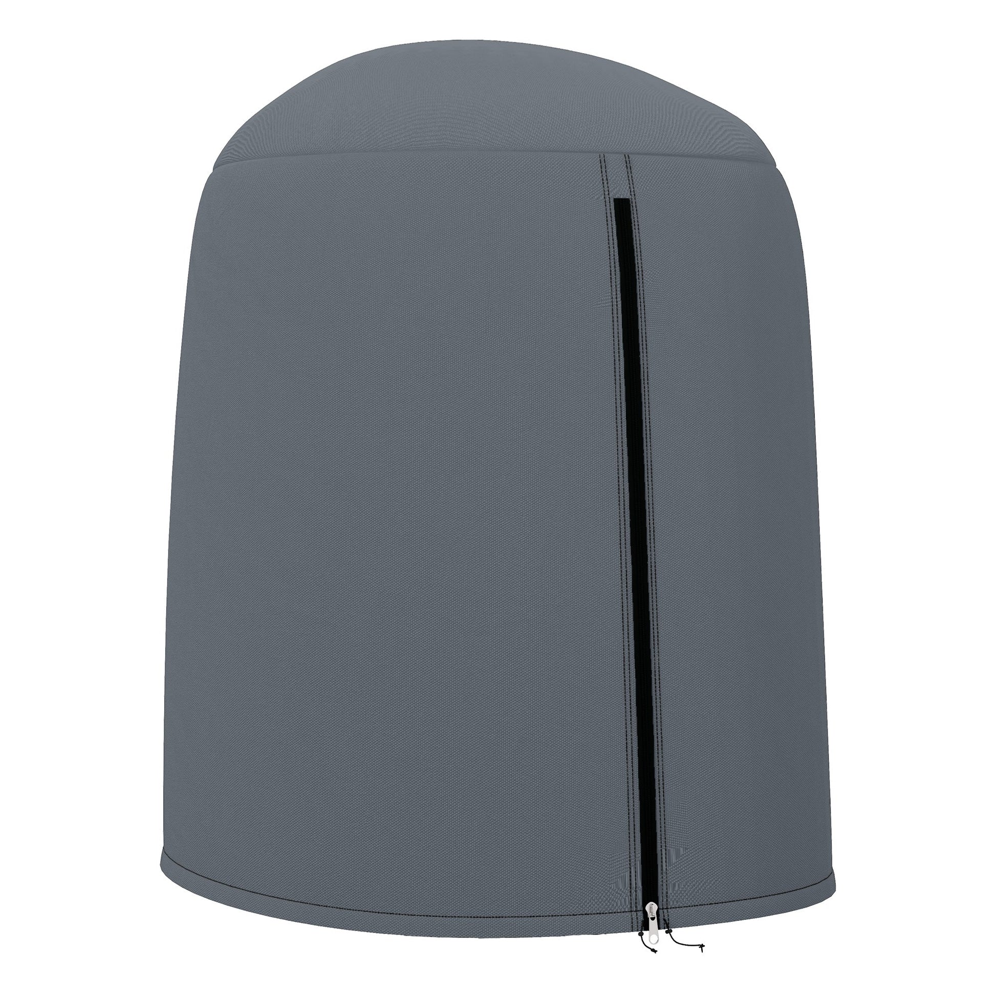 Hanging Egg Chair Cover, Outdoor Single Swing Chair Cover, Waterproof Anti-dust Furniture Protector with Zipper, 420D Oxford Fabric for Φ128 x 190H cm Stand, Grey