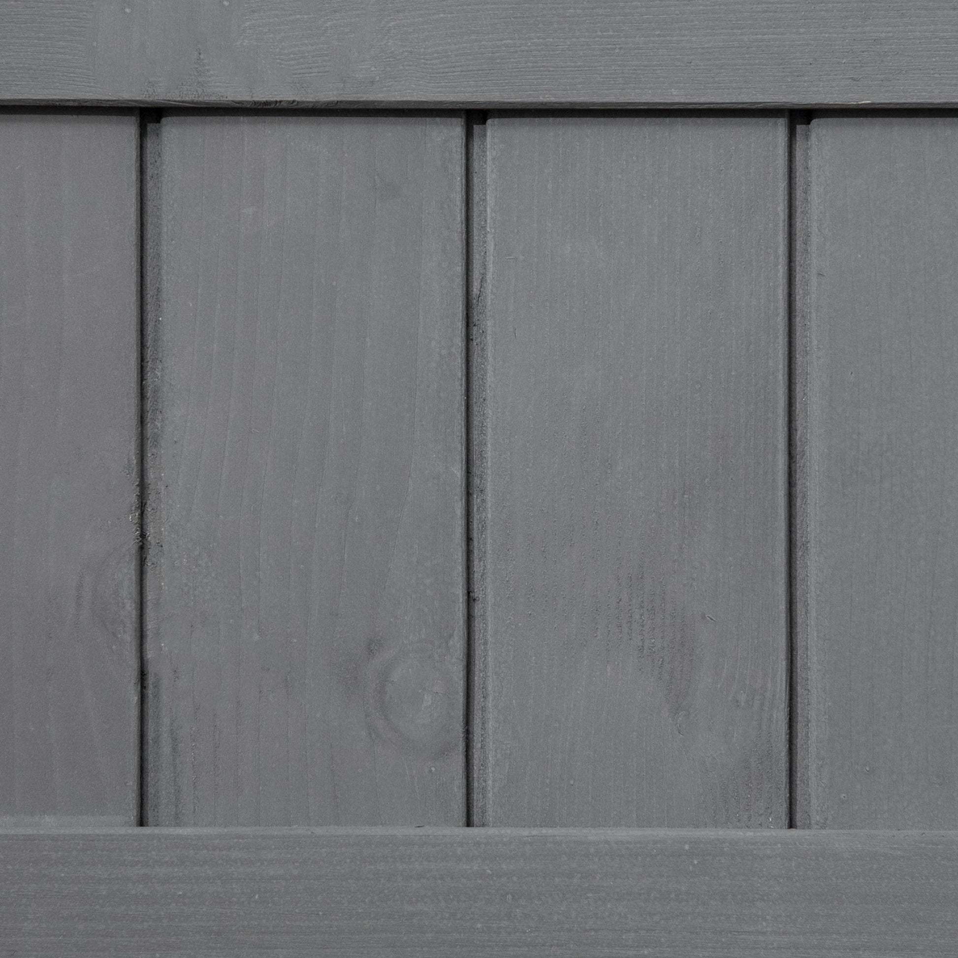 Wooden Herb Planter with 8 Pocket, Raised Bed Container Garden Planter Boxes, 110L x 46W x 76Hcm, Dark Grey