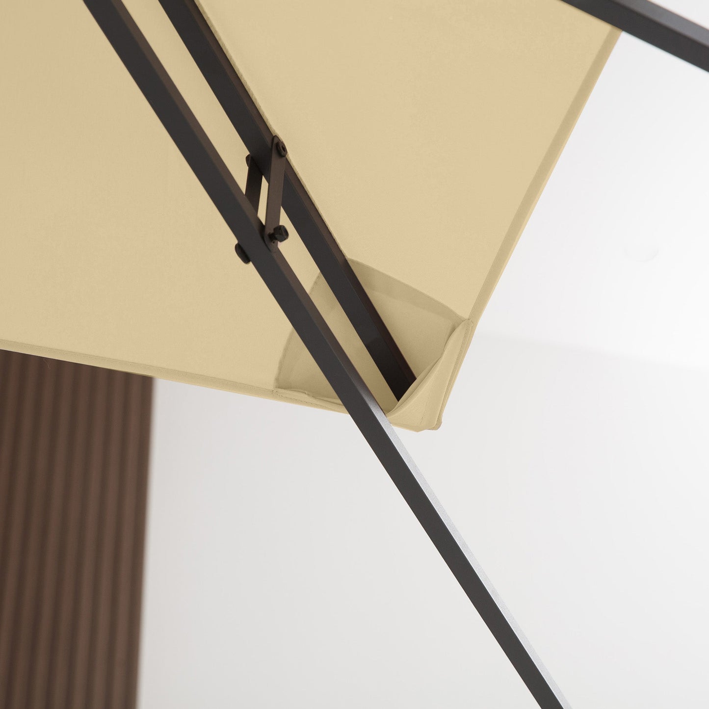 3x4m Gazebo Canopy Replacement Cover, 2 Tier Top Roof UV Cover Garden Patio Outdoor Sun Awning Shelters, Cream White  (TOP COVER ONLY)