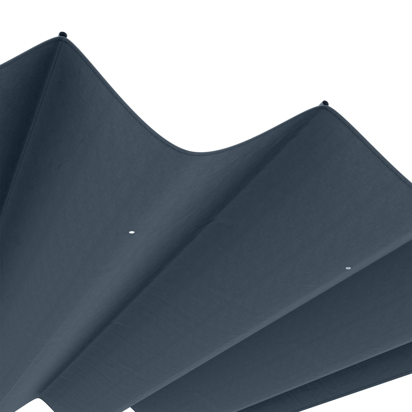 Retractable Pergola Roof, Sun Shade Cover, UV30+ Protected Replacement Canopy Fabric for 2.85 x 2m Pergola, Dark Grey