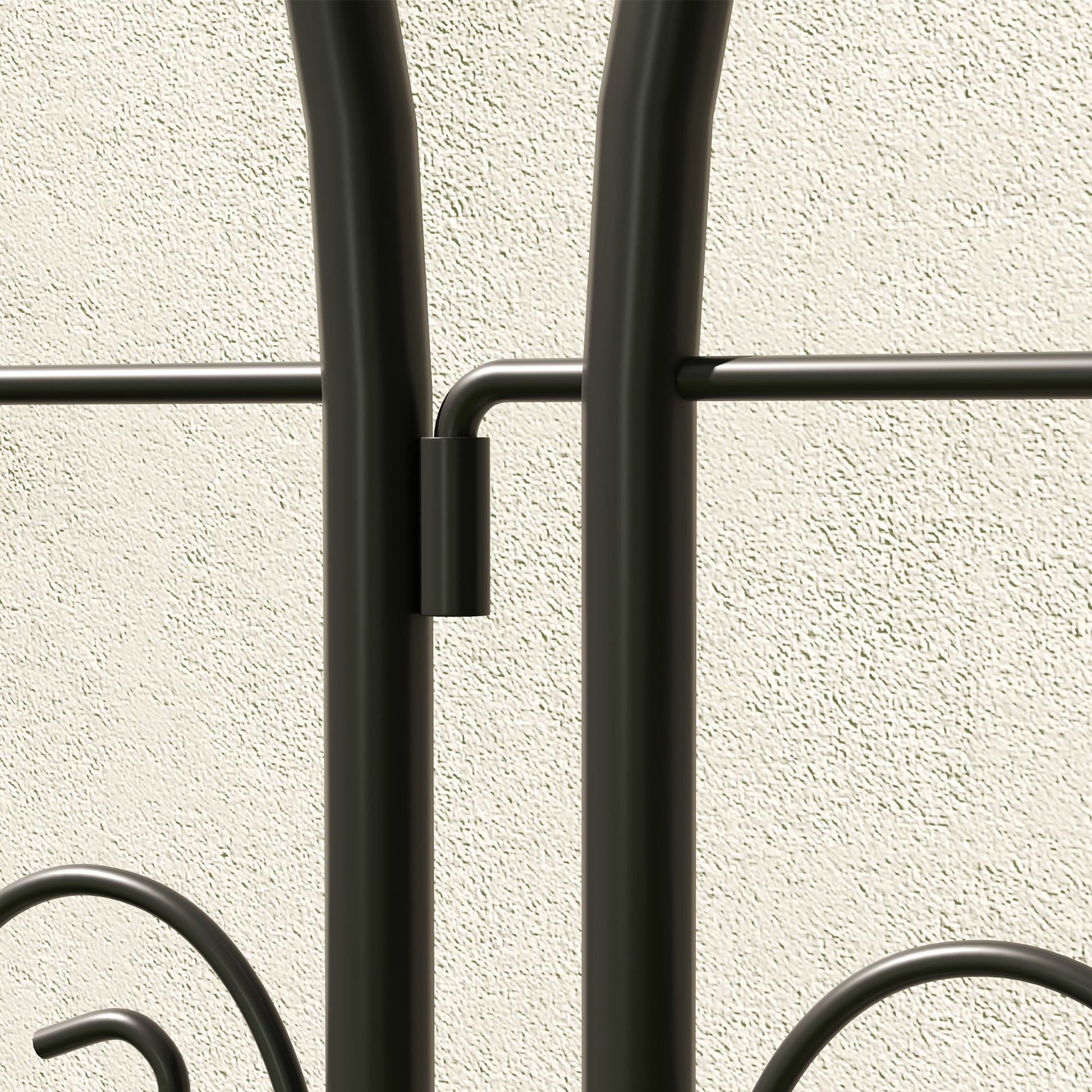 Set of 2 Metal Garden Trellis, Decorative Trellis Panels for Climbing Outdoor Plants, Vegetables, Vines, Flowers, 180 x 50 cm, Bird Design