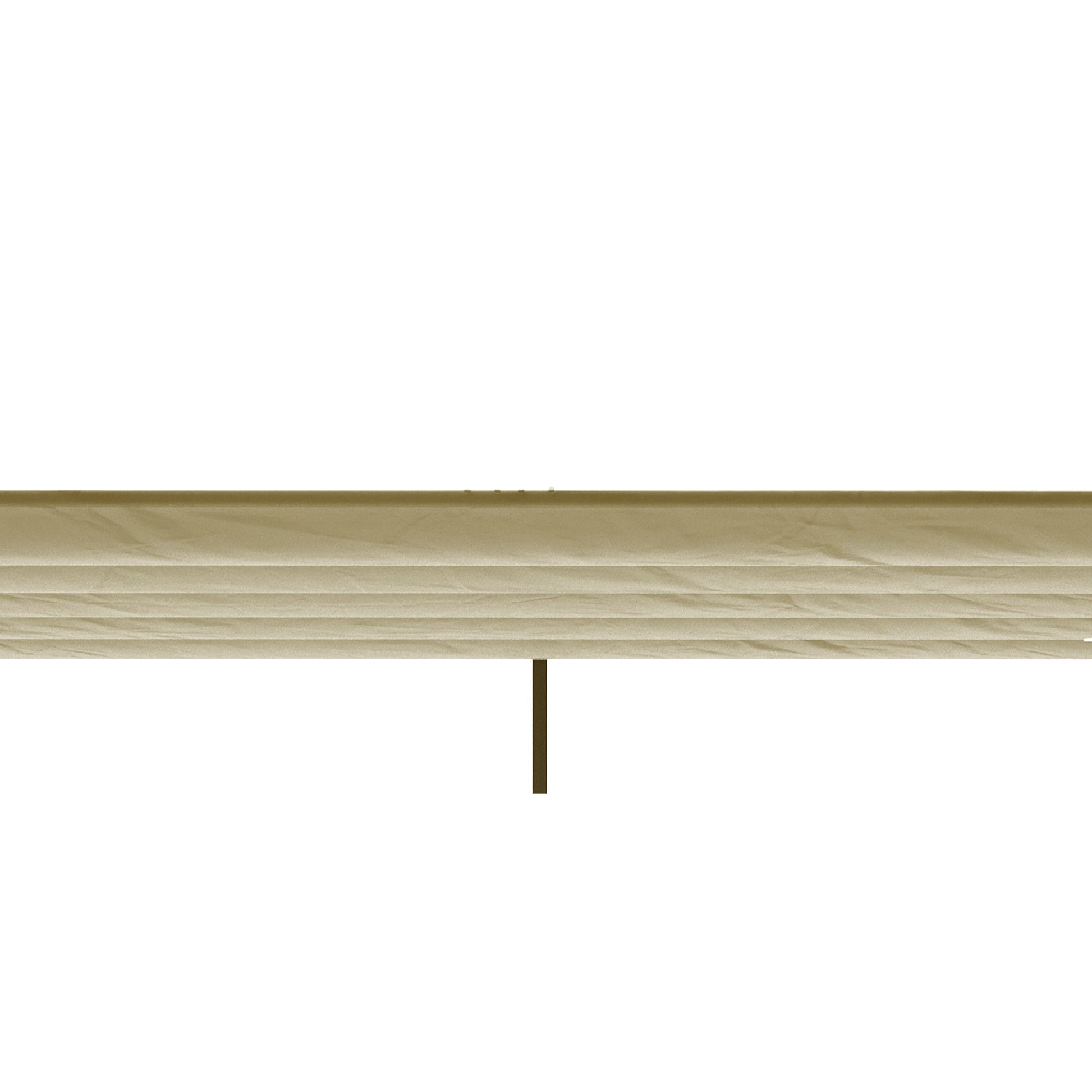 Retractable Pergola Shade Cover, Replacement Canopy Fabric for 4 x 3 (m) Pergola, Gazebo Retractable Roof, Beige
