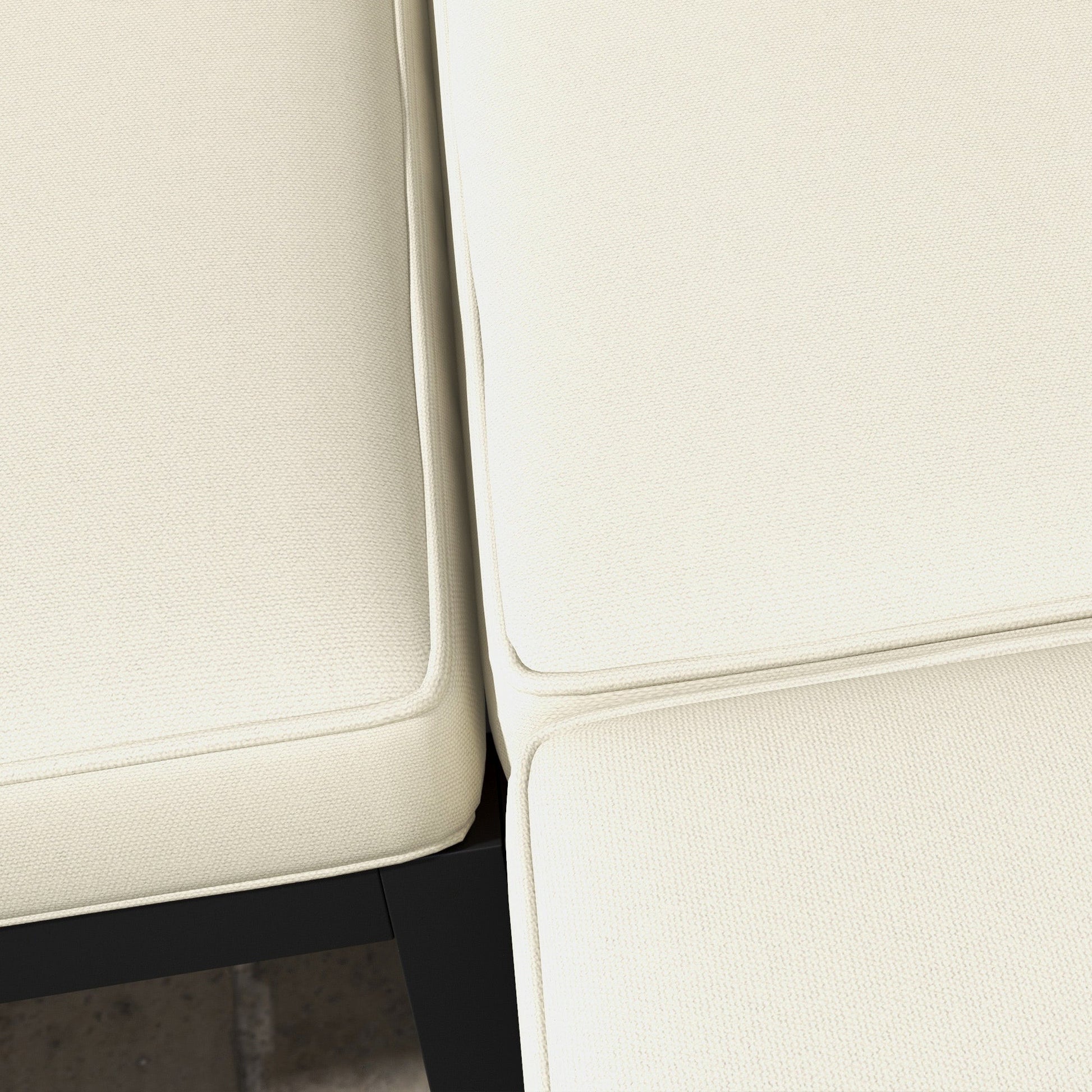 Replacement Cushions for Rattan Furniture, 14 Piece Outdoor Seat Cushion Pad for Patio Conversation Set, 7 Seat Cushions and 7 Back Cushions, Cream White