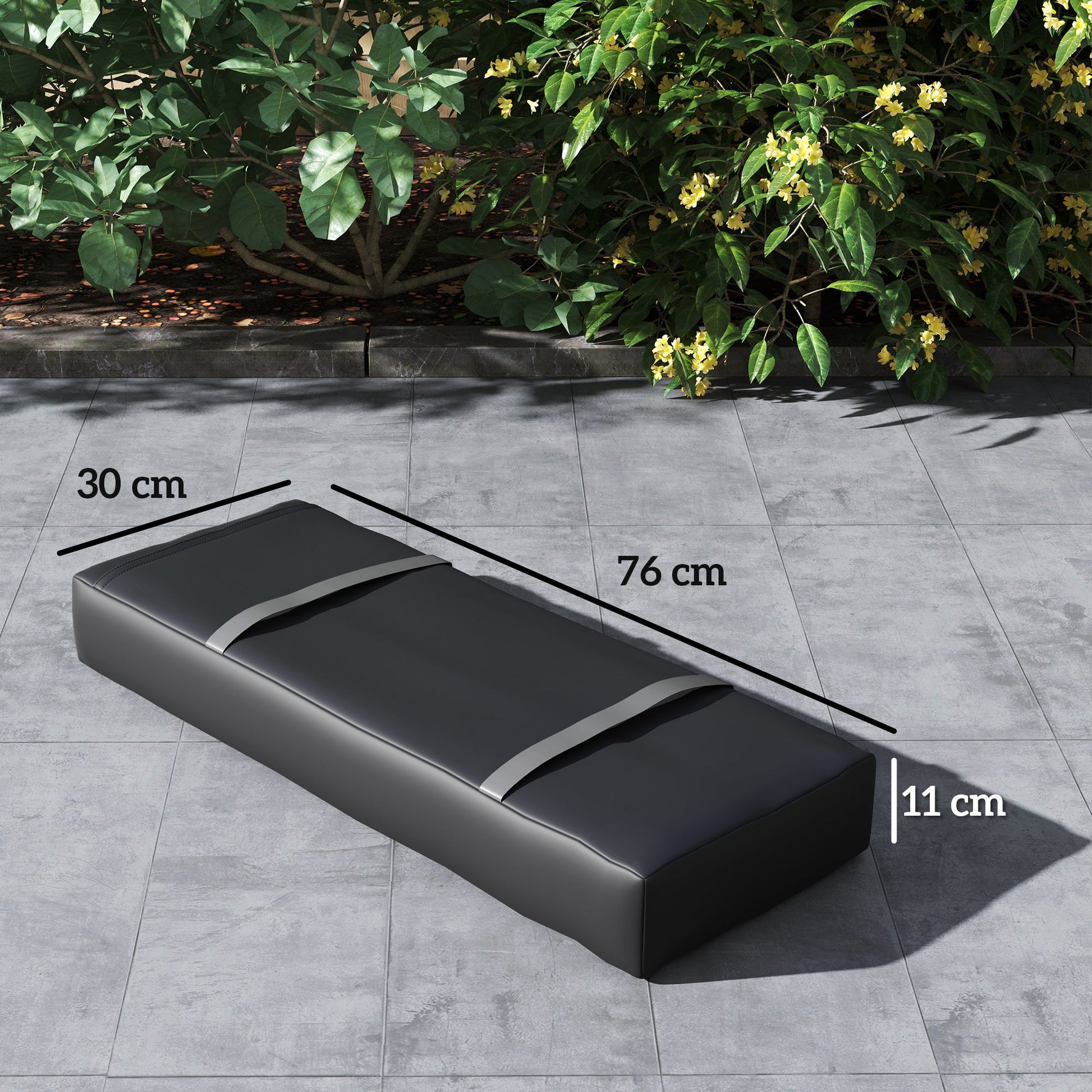 Parasol Weights Set of 4, Parasol Base Weights Bags, 25kg Fillable Sandbag Weights with Handles, Cantilever Umbrella Base Weights, Black