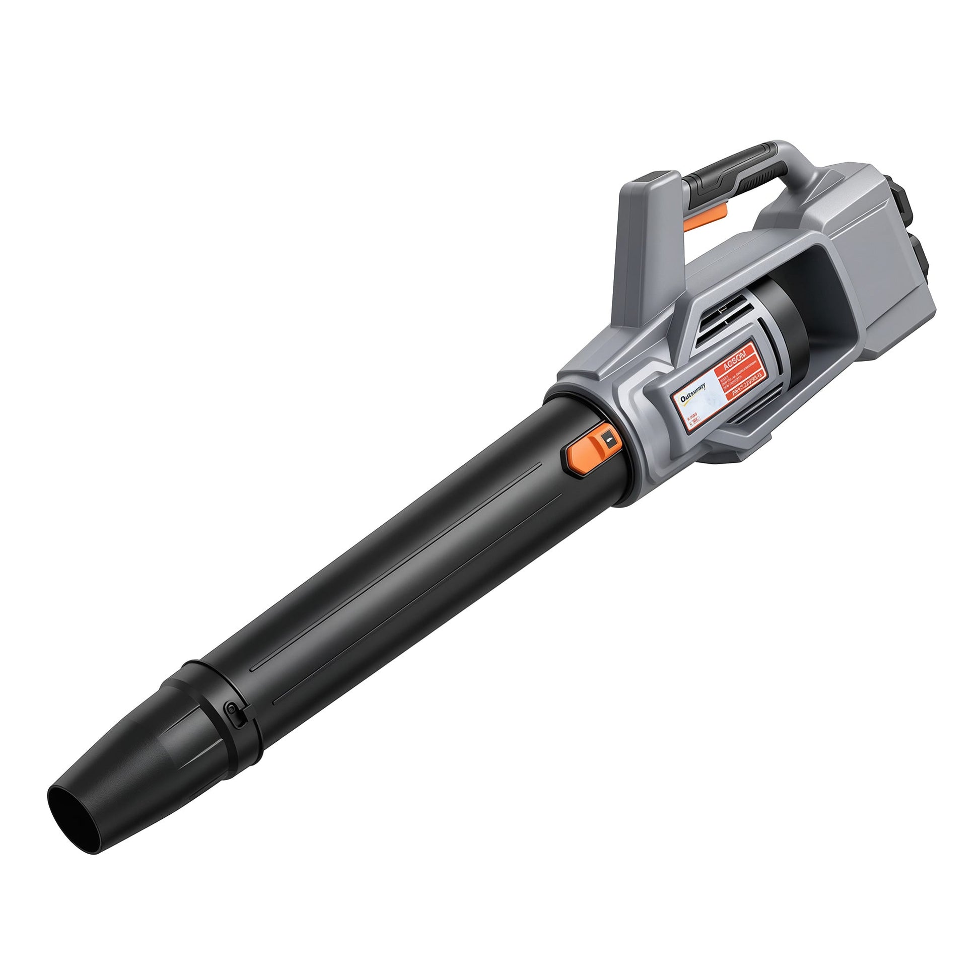 Leaf Blower Cordless with 2 x 4000mAh Batteries & Charger, 36V Lightweight Garden Blower with 1000W Brushless Motor, Turbo Boost and 3 Speed Levels for Leaves, Snow, Dust, Debris Removal