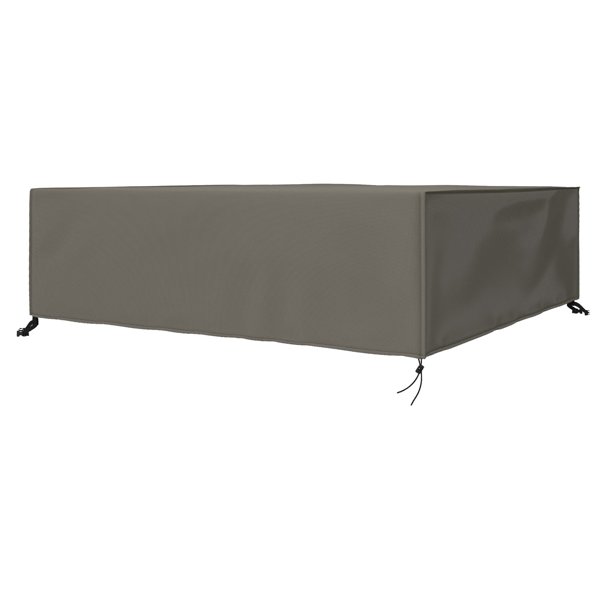 Large Patio Garden Furniture Set Cover 600D Oxford Square Waterproof, 230 x 230 x 70 cm, Grey