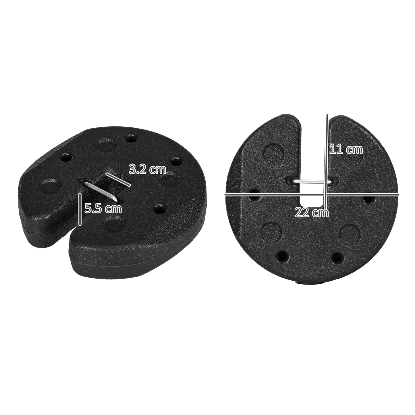 Gazebo Weights Set of 4, Total 12KG Weights for Gazebo Legs with Reinforce Pins and Carry Belt, for Gazebos Shelters Marquees Tents