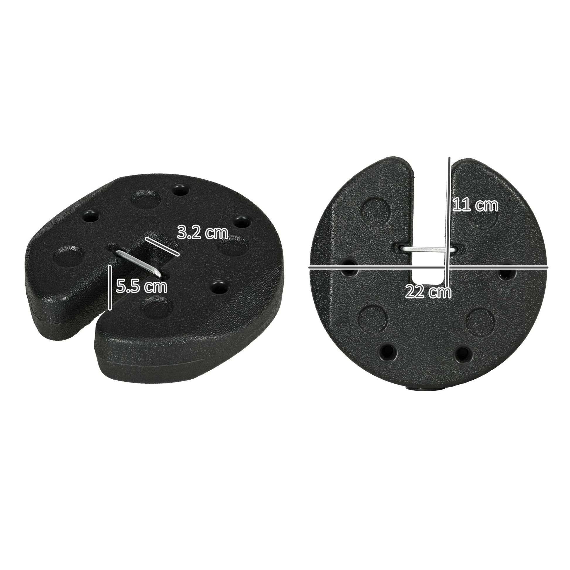 Gazebo Weights Set of 4, Total 12KG Weights for Gazebo Legs with Reinforce Pins and Carry Belt, for Gazebos Shelters Marquees Tents