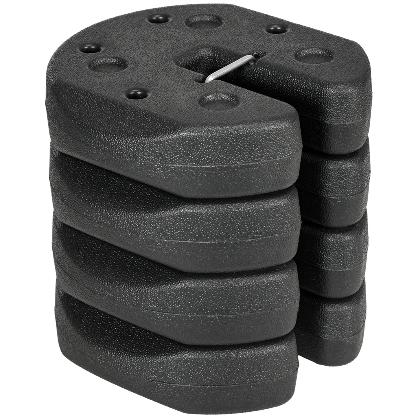Gazebo Weights Set of 4, Total 12KG Weights for Gazebo Legs with Reinforce Pins and Carry Belt, for Gazebos Shelters Marquees Tents