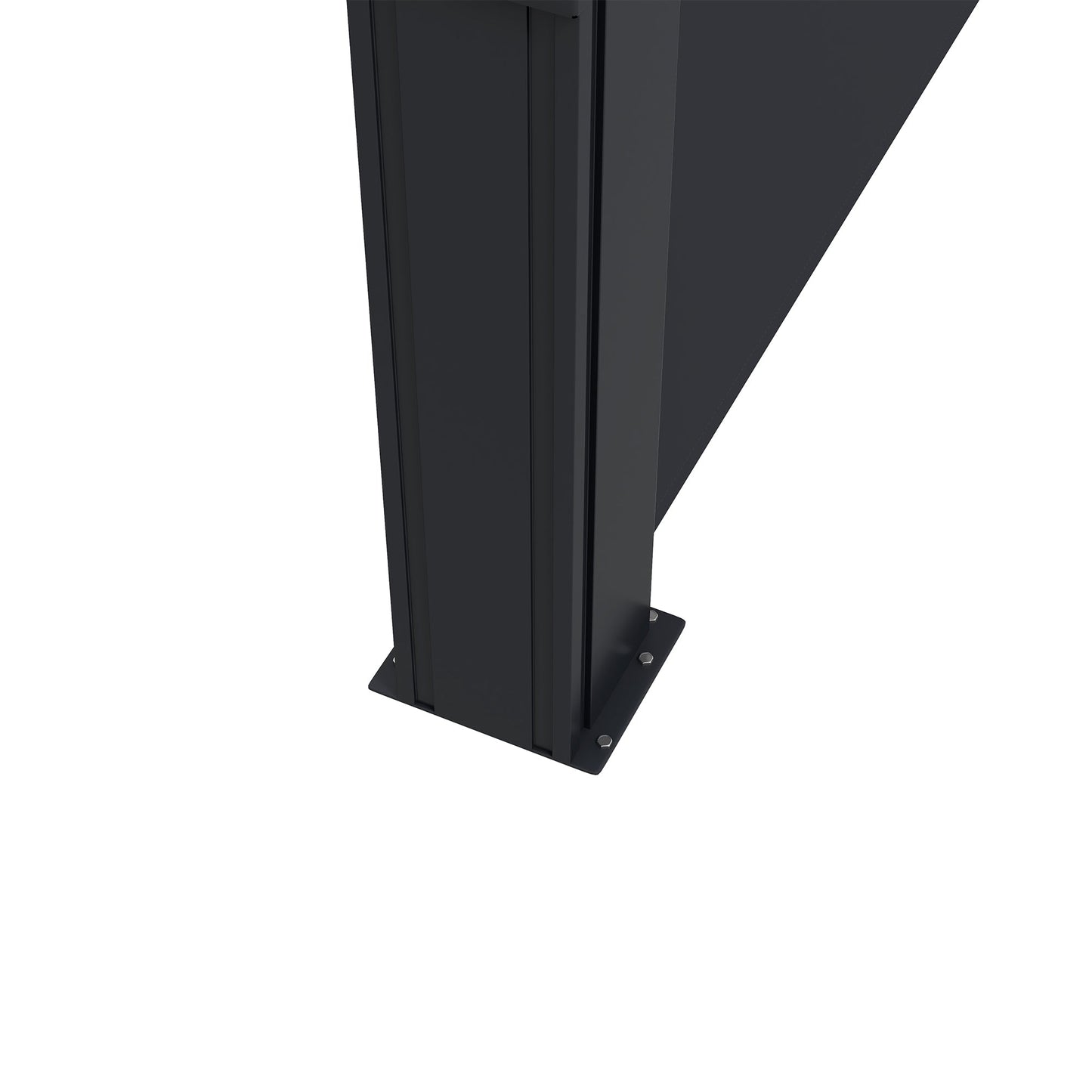 Retractable Side Awning, Garden Privacy Screen Divider, Full Cassette Wind Breaker for Hot Tub, Balcony, Terrace, Pool, 400 x 160cm, Black